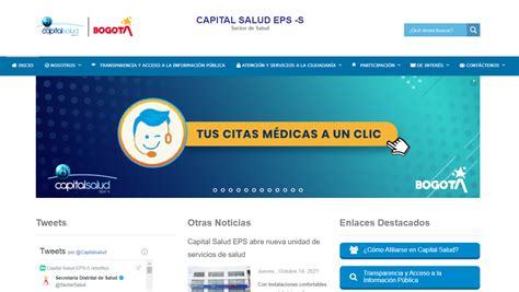 chat citas medicas capital salud|Secretaría Distrital de Salud de Bogotá Call